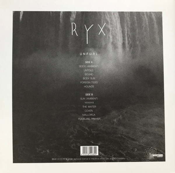 RY X - Unfurl | Infectious Music (INFECT488LP) - 3