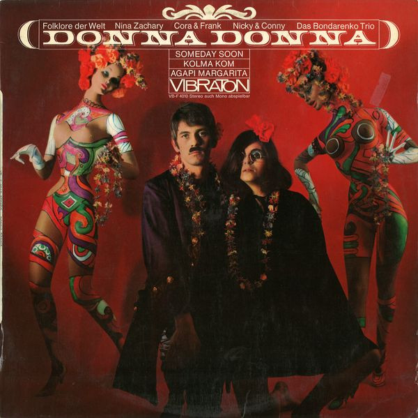 Νινή Ζαχά - Cora & Frank - Nicky & Conny - Das Bondarenko Trio - Donna Donna - Folklore Der Welt | Vibraton (VB-F 4010) - main