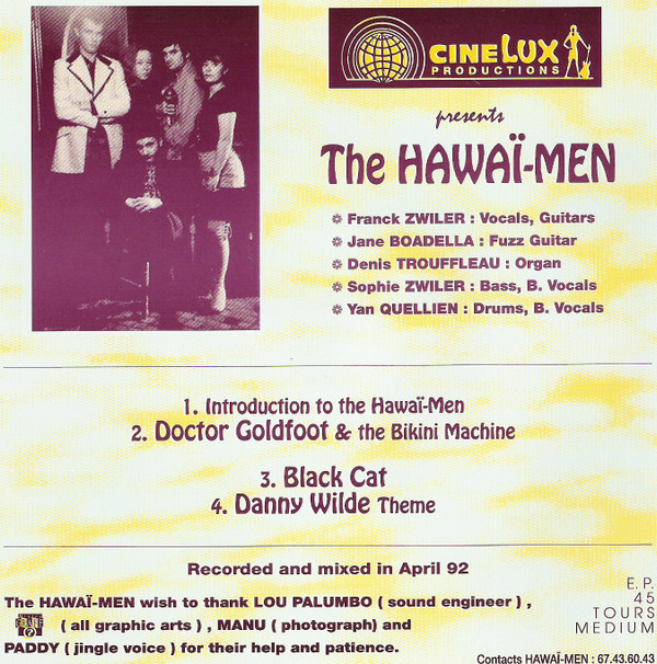 The Hawaï Men - The Hawaï Men | Cinelux Productions (ZB 8) - 2 The Hawaï Men - The Hawaï Men | Cinelux Productions (ZB 8) - 2