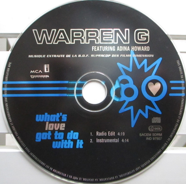 Warren G Featuring Adina Howard - What's Love Got To Do With It | Interscope Records (IND 97507) - 3 Warren G Featuring Adina Howard - What's Love Got To Do With It | Interscope Records (IND 97507) - 3