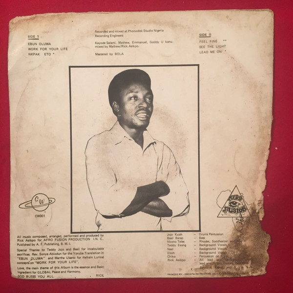 Rick Asikpo - God's Gift (Ebun Oluwa) | Crosswaves (CW 001) - 2