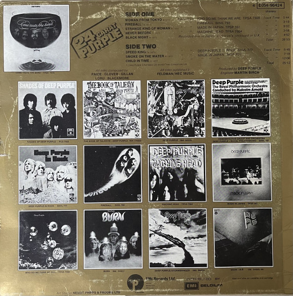 Deep Purple - 24 Carat Purple | Purple Records (4C 054-96424) - 2 Deep Purple - 24 Carat Purple | Purple Records (4C 054-96424) - 2