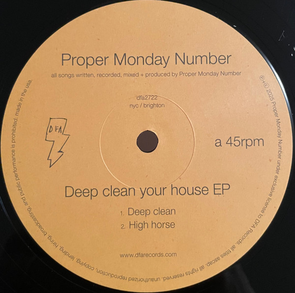 Proper Monday Number - Deep Clean Your House | DFA (DFA2722) - 3