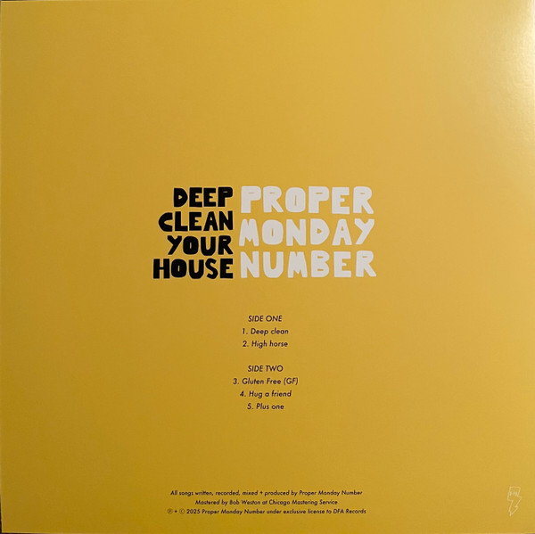 Proper Monday Number - Deep Clean Your House | DFA (DFA2722) - 2