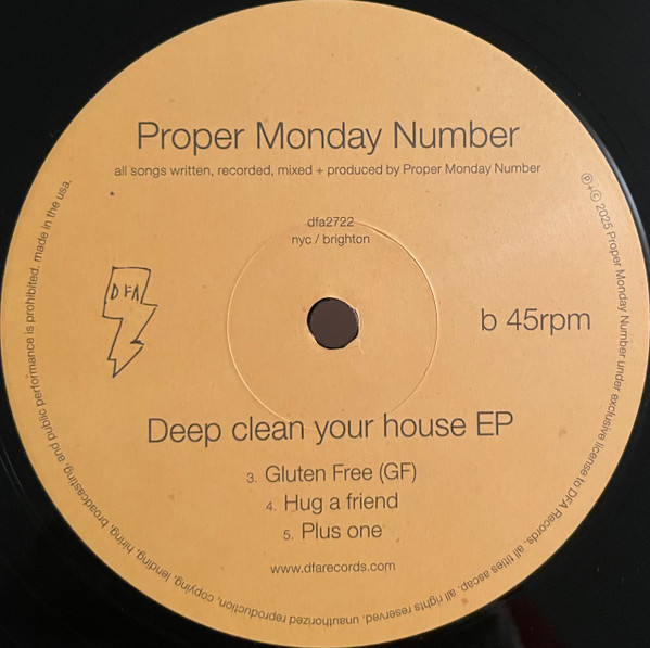 Proper Monday Number - Deep Clean Your House | DFA (DFA2722) - 4