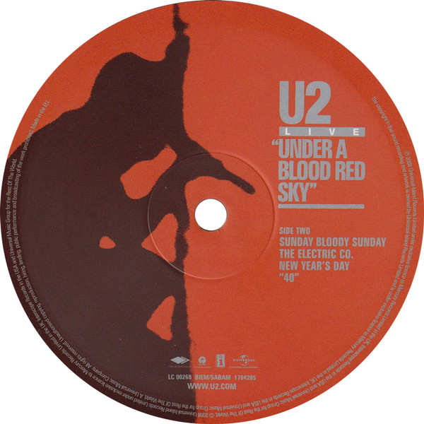 U2 - Live "Under A Blood Red Sky" | Mercury Music Group (1764285) - 3