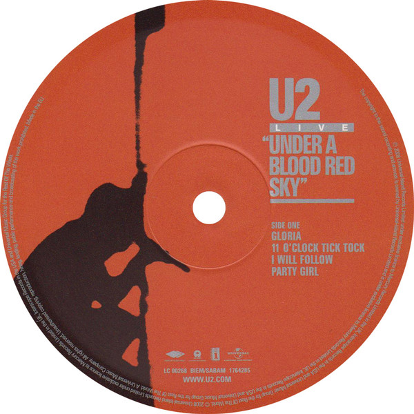 U2 - Live "Under A Blood Red Sky" | Mercury Music Group (1764285) - 2