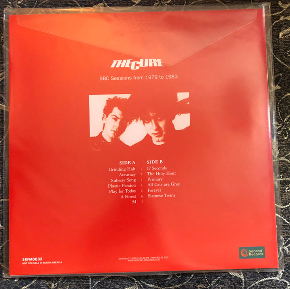 The Cure - BBC Sessions From 1979 To 1983 | Second Records (SRFM0033CV) - 3 The Cure - BBC Sessions From 1979 To 1983 | Second Records (SRFM0033CV) - 3