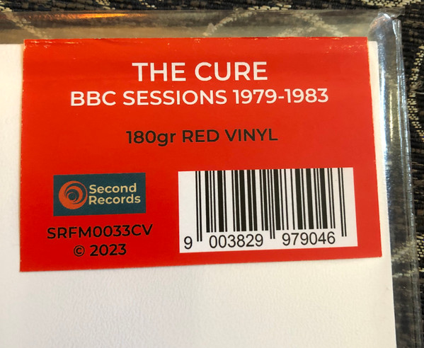 The Cure - BBC Sessions From 1979 To 1983 | Second Records (SRFM0033CV) - 2 The Cure - BBC Sessions From 1979 To 1983 | Second Records (SRFM0033CV) - 2