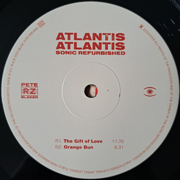 Rheinzand & Pete Blaker - Atlantis Atlantis (Sonic Refurbished) | Music For Dreams (ZZZV24009) - 4 Rheinzand & Pete Blaker - Atlantis Atlantis (Sonic Refurbished) | Music For Dreams (ZZZV24009) - 4