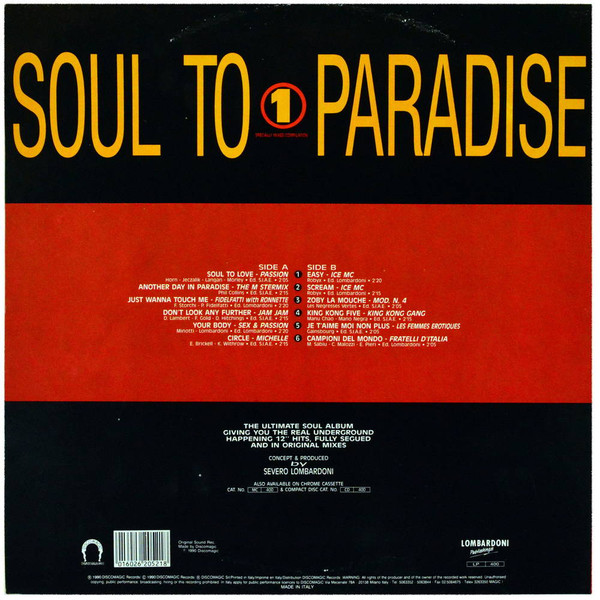 Various - Soul To Paradise | Discomagic Records (LP 400) - 2 Various - Soul To Paradise | Discomagic Records (LP 400) - 2