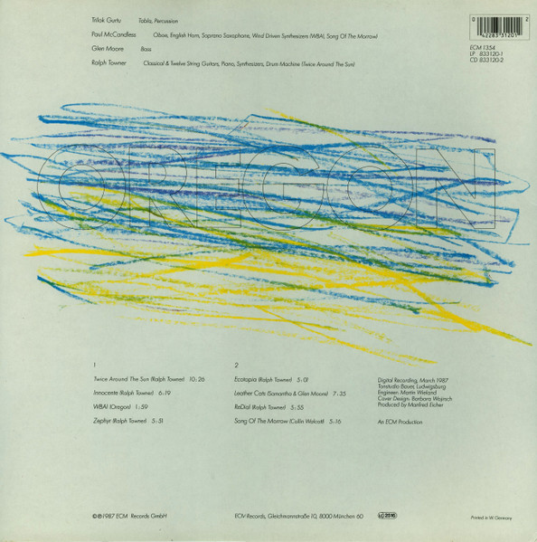 Oregon - Ecotopia | ECM Records (ECM 1354) - 2 Oregon - Ecotopia | ECM Records (ECM 1354) - 2