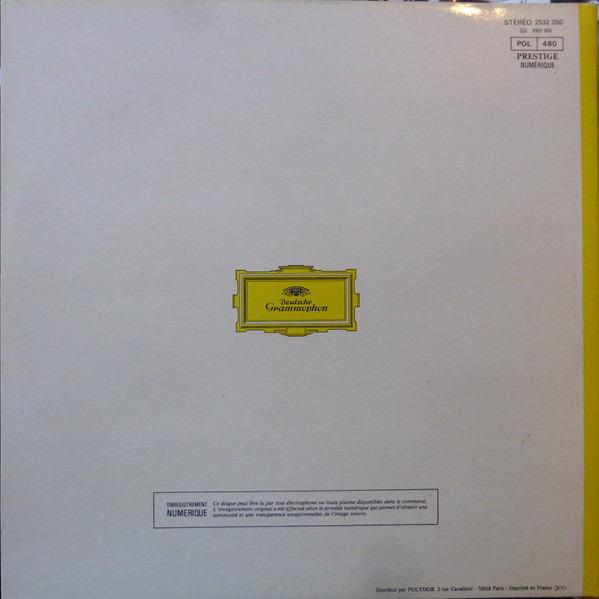 César Franck , Camille Saint-Saëns , Orchestre National De France , Leonard Bernstein - Symphonie En Ré Mineur - Le Rouet D'Omphale | Deutsche Grammophon (2532 050) - 2 César Franck , Camille Saint-Saëns , Orchestre National De France , Leonard Bernstein - Symphonie En Ré Mineur - Le Rouet D'Omphale | Deutsche Grammophon (2532 050) - 2