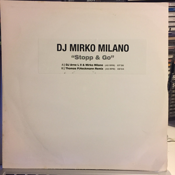 DJ Mirko Milano - Stopp & Go | Club Culture (PRO1145) - main