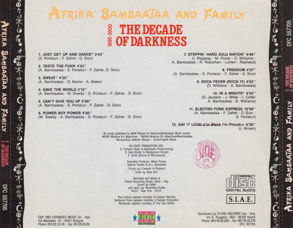 Afrika Bambaataa & Family - The Decade Of Darkness 1990-2000 | DFC (557705) - 2