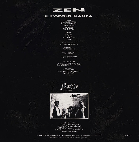 Zen - Il Popolo Danza | Note Off Records (NOR 1002) - 2 Zen - Il Popolo Danza | Note Off Records (NOR 1002) - 2