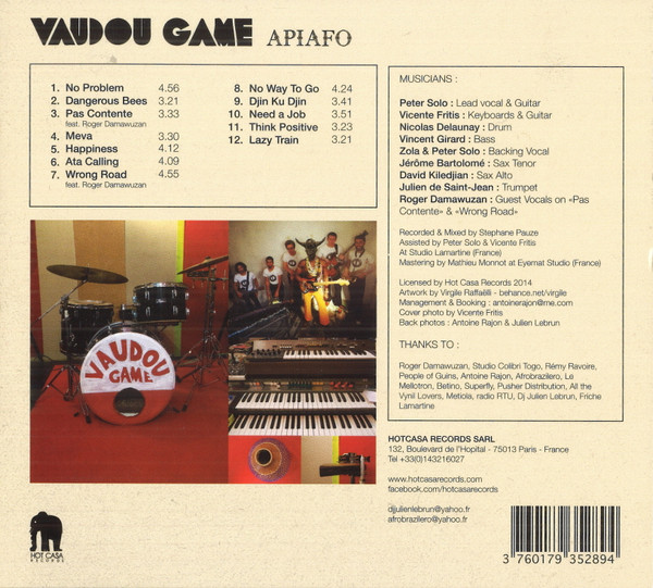 Vaudou Game - Apiafo | Hot Casa Records (HC 32) - 2