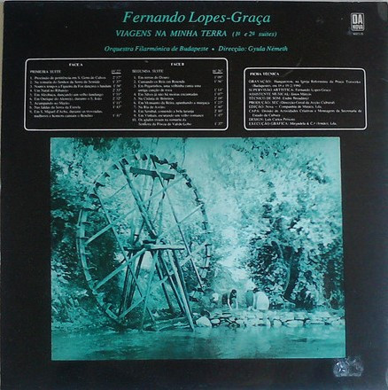 Fernando Lopes-Graça , The Budapest Philharmonic Orchestra , Gyula Németh - Viagens Na Minha Terra (1ª E 2ª Suites) | Da Nova (6015/0)