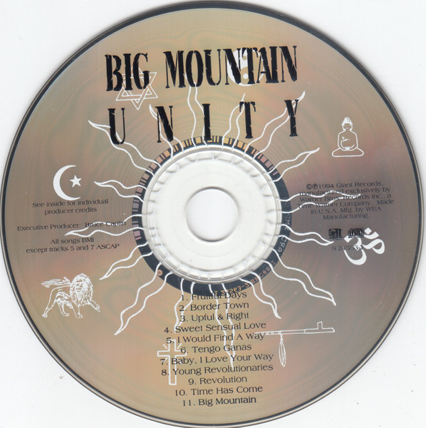 Big Mountain - Unity | Giant Records (9 24563-2) - 3