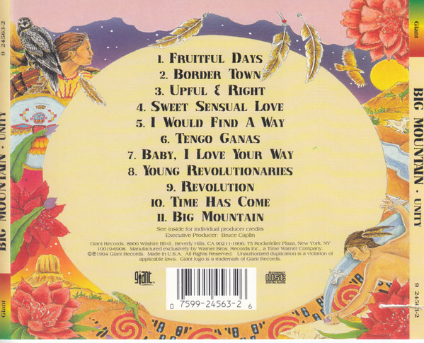 Big Mountain - Unity | Giant Records (9 24563-2) - 2