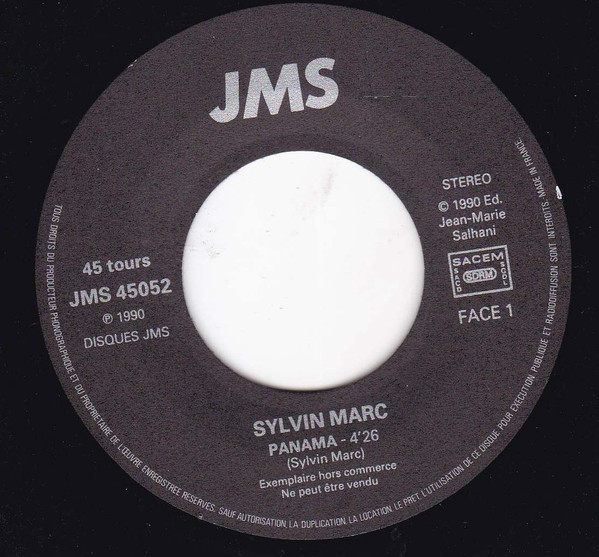 Sylvin Marc - Panama / Song For L.C. | JMS. (JMS 45052) - 3 Sylvin Marc - Panama / Song For L.C. | JMS. (JMS 45052) - 3