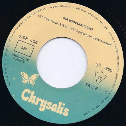 The Bodysnatchers - Let's Do Rock Steady | Chrysalis (6198 406) - 3