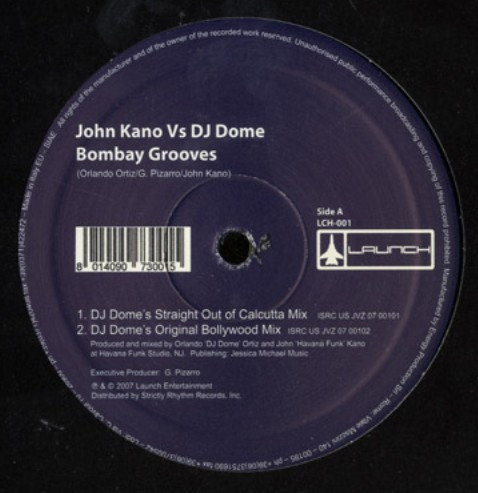 John Kano Vs DJ Dome - Bombay Grooves | Launch (LCH-001)