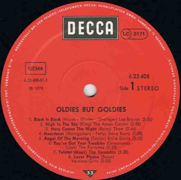Various - Oldies But Goldies | Decca (6.23408) - 3