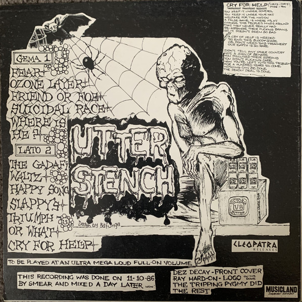 Utter Stench - Cry For Help | Cleopatra Records (CLP223) - 2 Utter Stench - Cry For Help | Cleopatra Records (CLP223) - 2