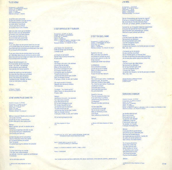 Jeane Manson - Jeane Manson | CBS (CBS 84942) - 3