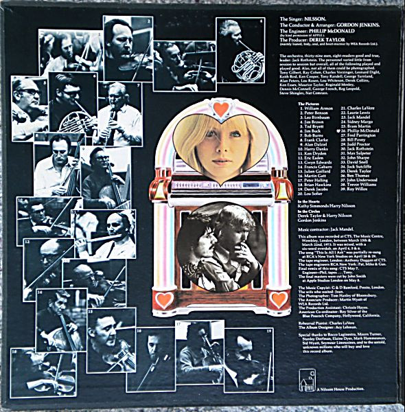 Harry Nilsson - A Little Touch Of Schmilsson In The Night [Vinyl] | RCA Victor (APL1-0097) - 2
