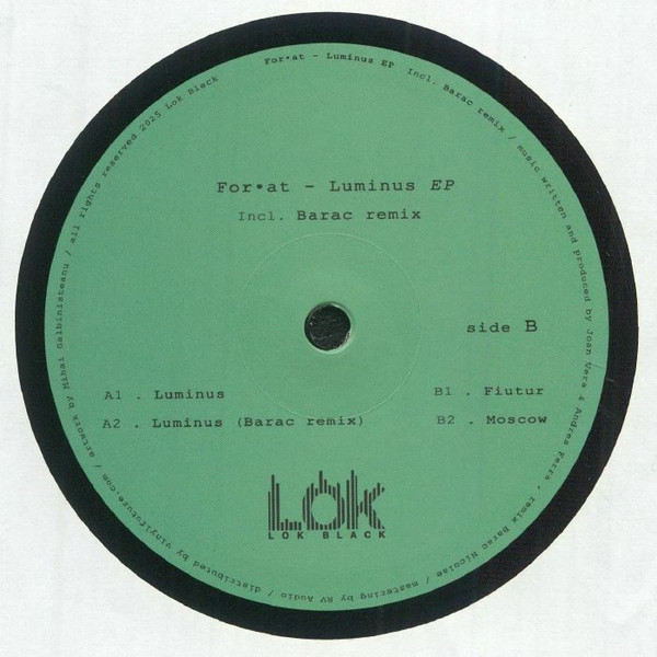 For•at - Luminus | LOK Records (LOKBLK001)