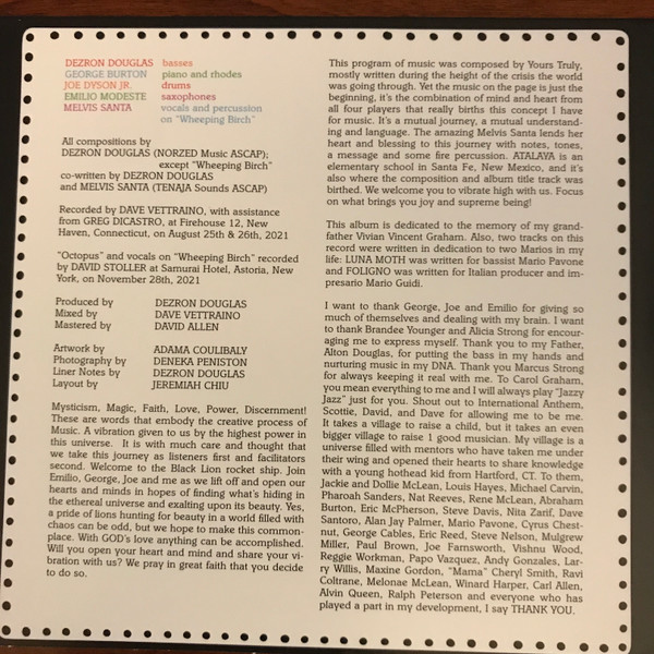 Dezron Douglas - Atalaya | International Anthem Recording Company (IARC 0058) - 3 Dezron Douglas - Atalaya | International Anthem Recording Company (IARC 0058) - 3