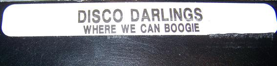 Disco Darlings - Where We Can Boogie / Funky People | Not On Label (DARLING 1)
