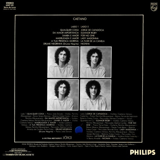 Caetano Veloso - Qualquer Coisa | Philips (6349 142) - 2