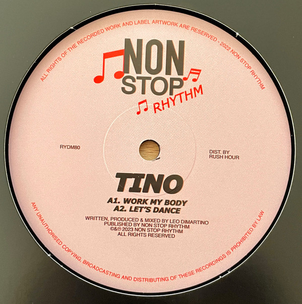 Tino - Work My Body / Let's Dance | Non Stop Rhythm (RYDM80)