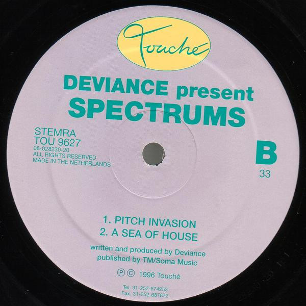 Deviance - Dis-Chord | Touché (TOU 9627) - 2