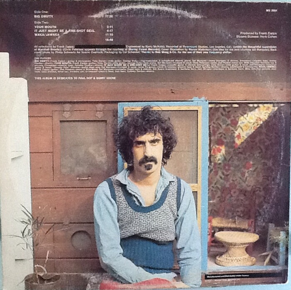 Frank Zappa - Waka/Jawaka - Hot Rats | Bizarre Records (MS 2094) - 2