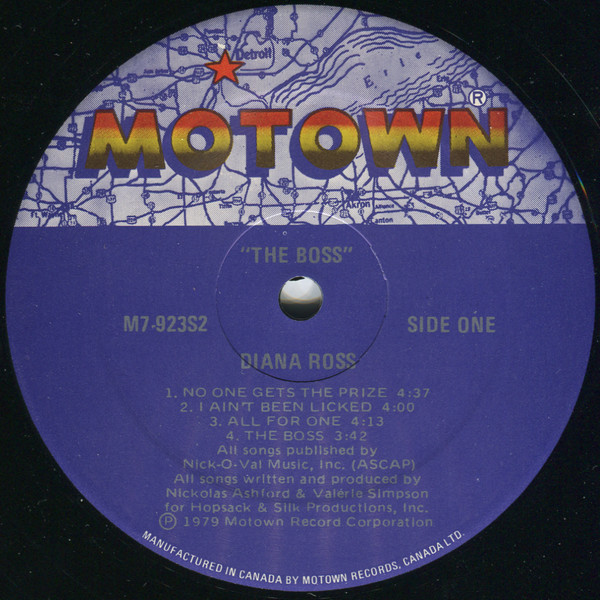 Diana Ross - The Boss [Vinyl] | Motown (M7-923S2) - 3