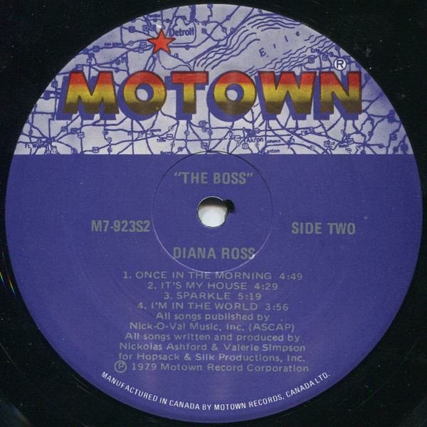 Diana Ross - The Boss [Vinyl] | Motown (M7-923S2) - 4