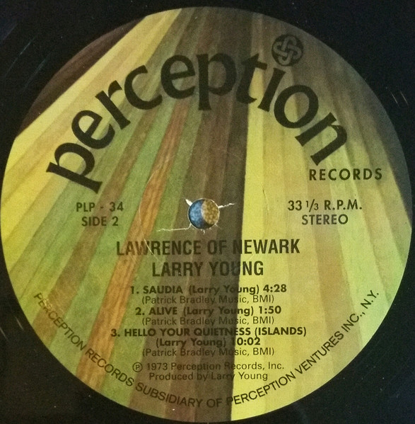 Larry Young - Lawrence Of Newark | Perception Records (PLP 34) - 4 Larry Young - Lawrence Of Newark | Perception Records (PLP 34) - 4