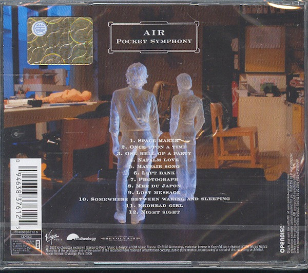 AIR - Pocket Symphony | Virgin (CDV302) - 4