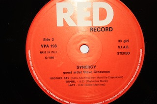 Ray Mantilla Space Station - Synergy | Red Record (VPA 198) - 4