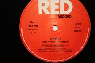 Ray Mantilla Space Station - Synergy | Red Record (VPA 198) - 3