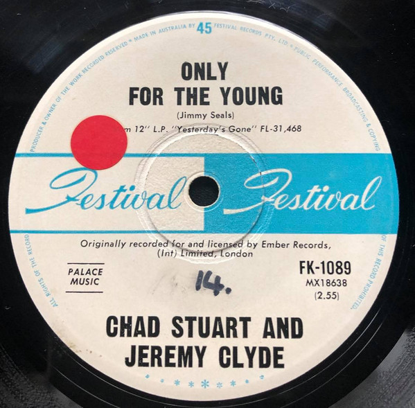 Chad & Jeremy - September In The Rain | Festival Records (FK-1089) - 2 Chad & Jeremy - September In The Rain | Festival Records (FK-1089) - 2