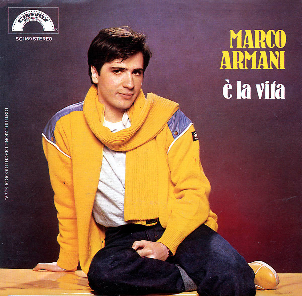 Marco Armani - È La Vita | Cinevox Record (SC 1169) - main