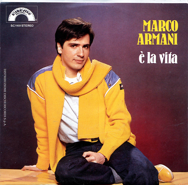 Marco Armani - È La Vita | Cinevox Record (SC 1169) - 2