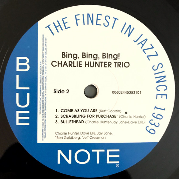 Charlie Hunter Trio - Bing, Bing, Bing! | Blue Note (4535305) - 4 Charlie Hunter Trio - Bing, Bing, Bing! | Blue Note (4535305) - 4