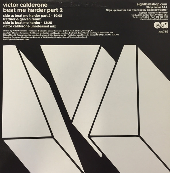 Victor Calderone - Beat Me Harder Part 2 | Empire State Records (ES 079) - 4 Victor Calderone - Beat Me Harder Part 2 | Empire State Records (ES 079) - 4