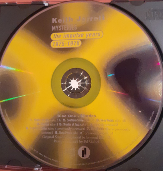 Keith Jarrett - Mysteries - The Impulse Years, 1975-1976 | Impulse! (IMPD-4-189) - 3 Keith Jarrett - Mysteries - The Impulse Years, 1975-1976 | Impulse! (IMPD-4-189) - 3